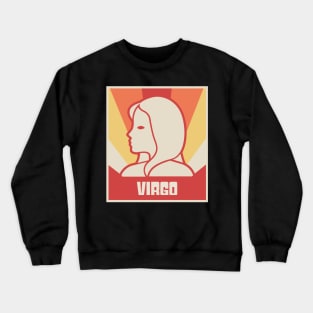 Virgo – Vintage Astrology Zodiac Sign Crewneck Sweatshirt